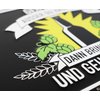 Bier Blechschild Geh Weg