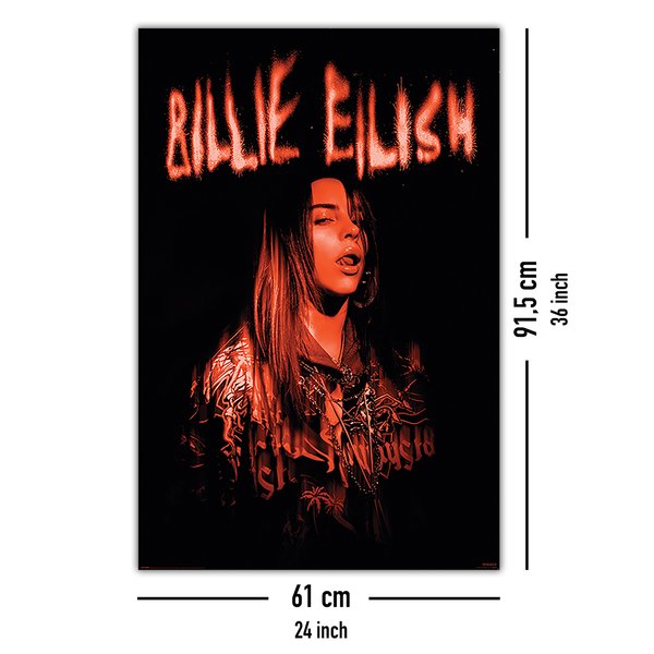 Billie Eilish Poster Sparks