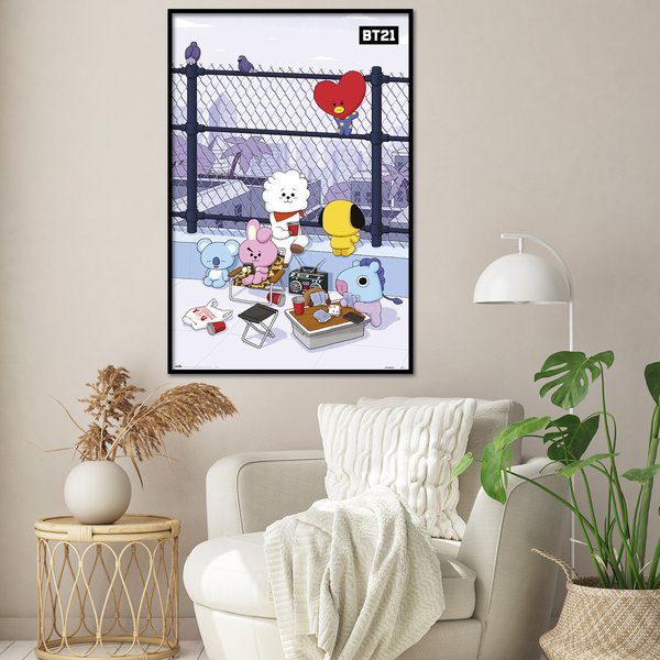 BT21 Poster Rooftop