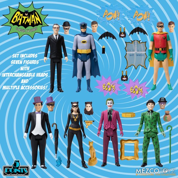 Batman Actionfiguren 5 Points