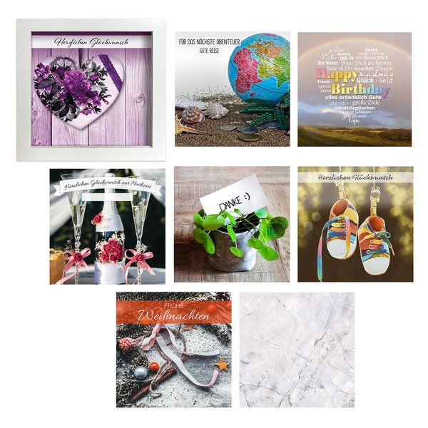 Bilderrahmen XL Spardose