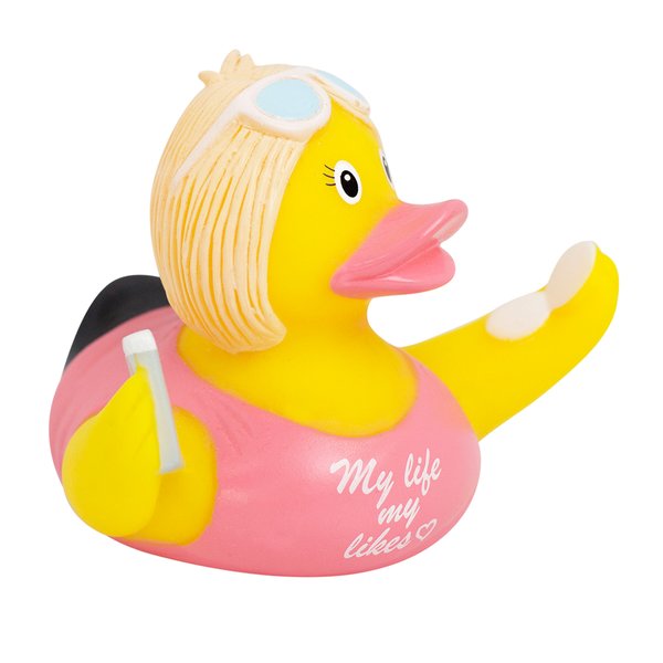 Badeente Influencerin