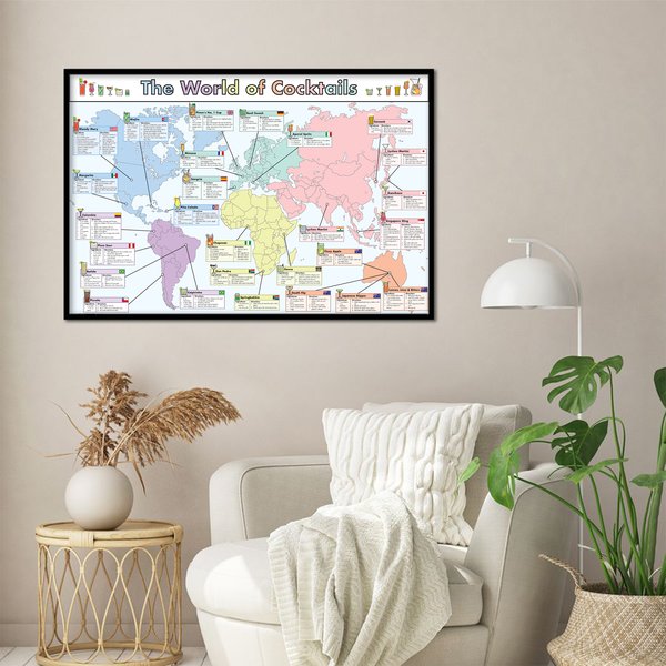 Cocktails of the World Poster