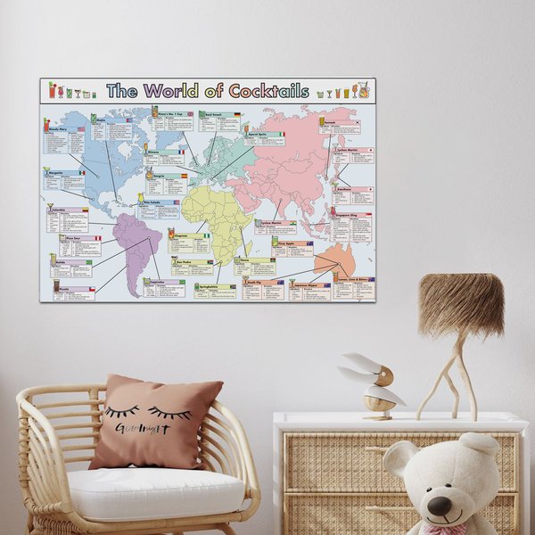 Cocktails of the World Poster