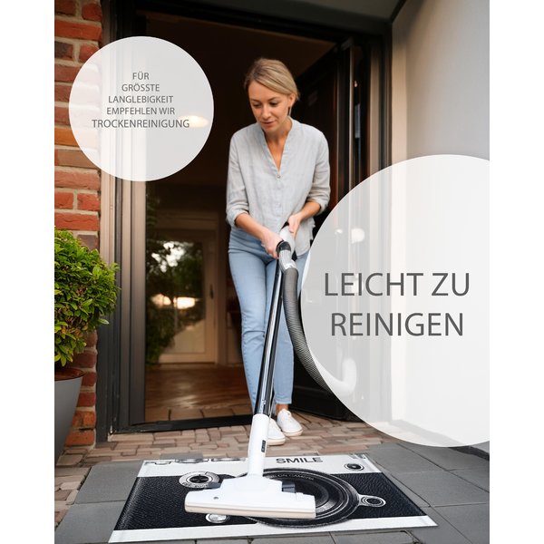 Camera Fu&szlig;matte Smile