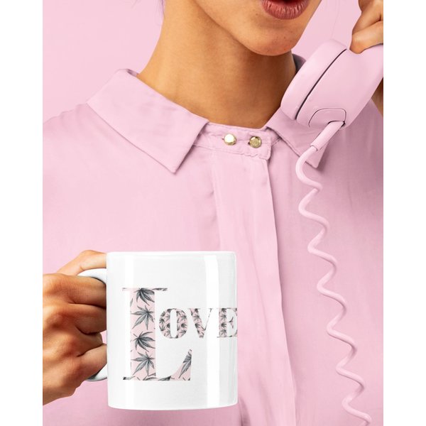 Cannabis Love Tasse