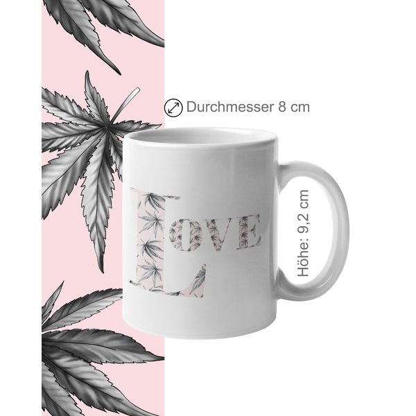 Cannabis Love Tasse