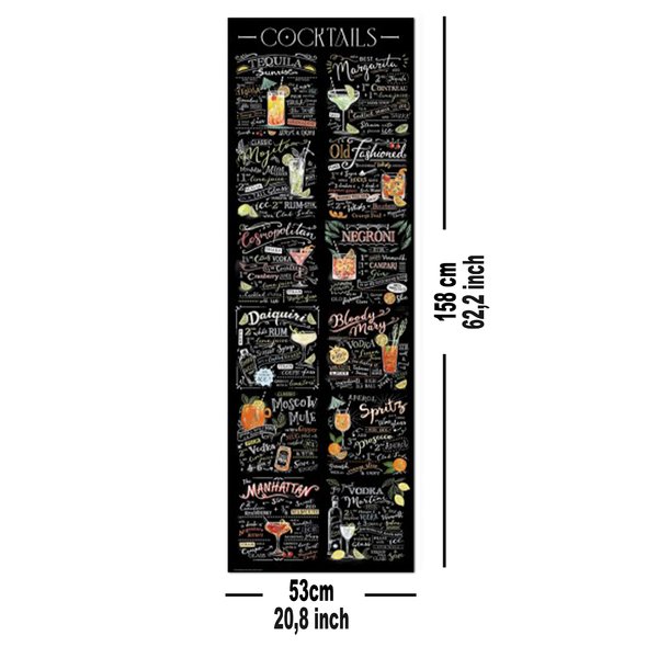 Cocktails T&uuml;rposter