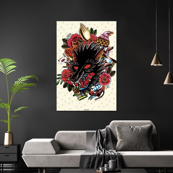 Cardxcore Poster Wolf