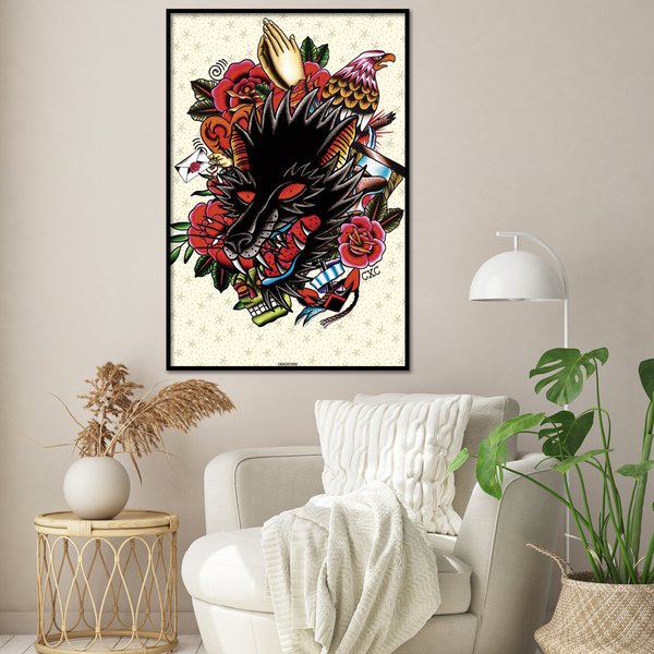 Cardxcore Poster Wolf