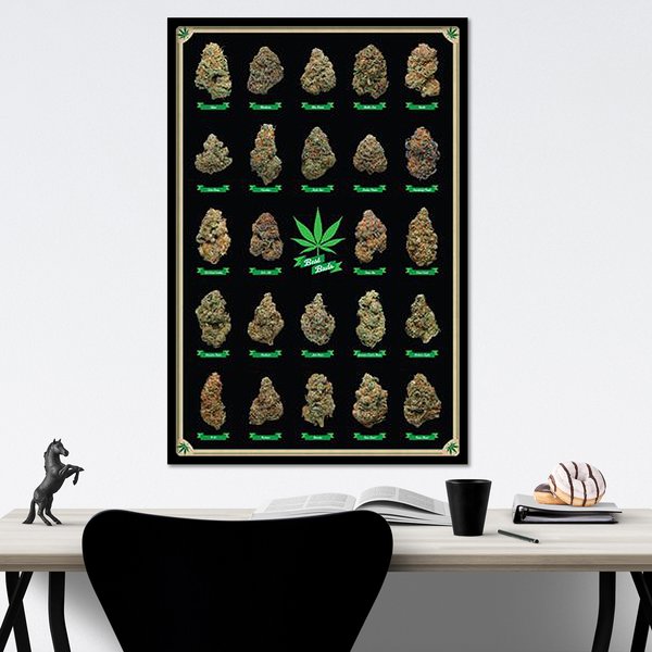 Cannabis Poster Best Buds