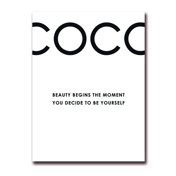 Coco Kunstdruck