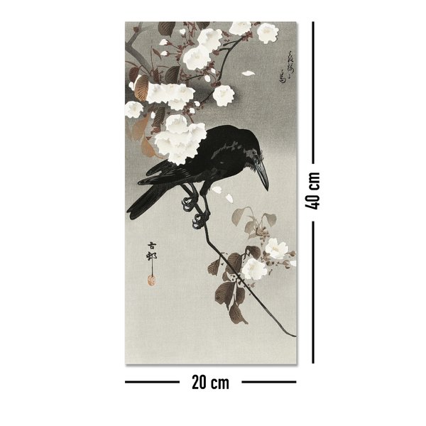 Crow And Cherry Blossom