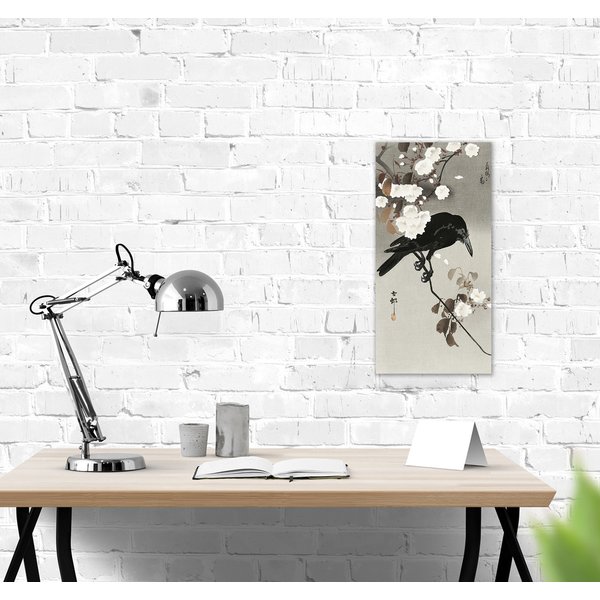 Crow And Cherry Blossom