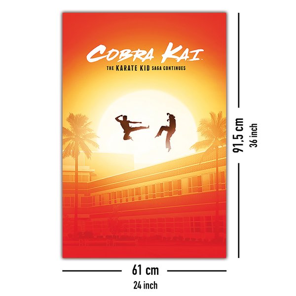 Cobra Kai Poster Karate Kid