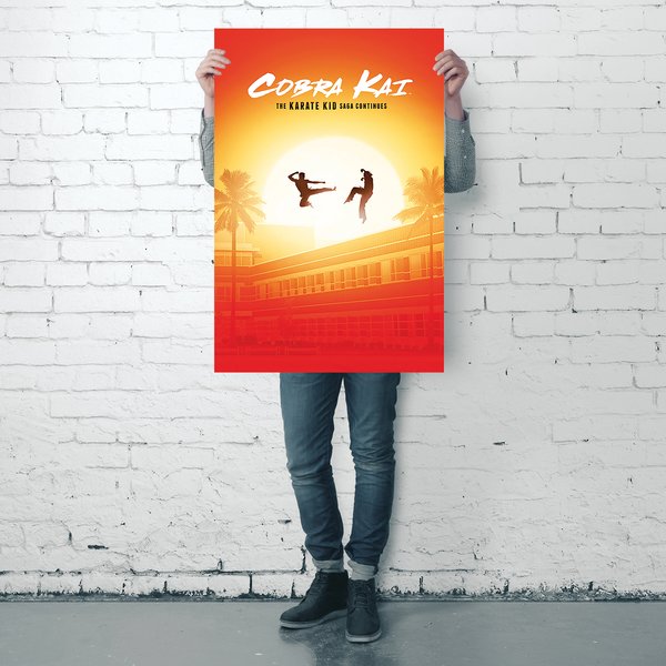 Cobra Kai Poster Karate Kid