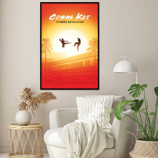 Cobra Kai Poster Karate Kid