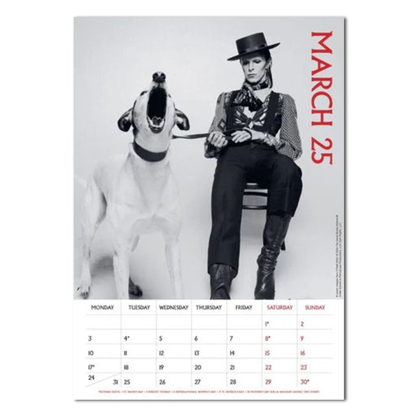 David Bowie Kalender 2025