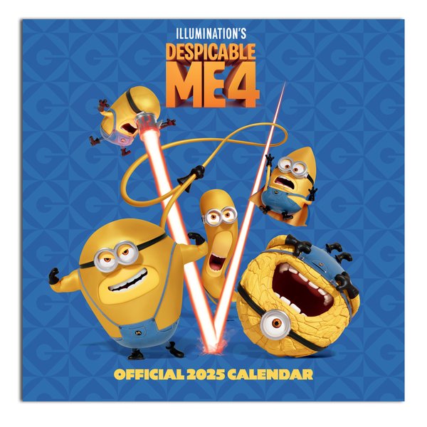 Despicable Me 4 Kalender 2025