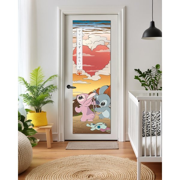 Disney Stitch T&uuml;rposter Japan