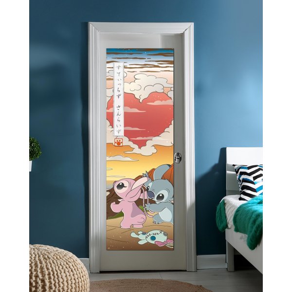 Disney Stitch T&uuml;rposter Japan