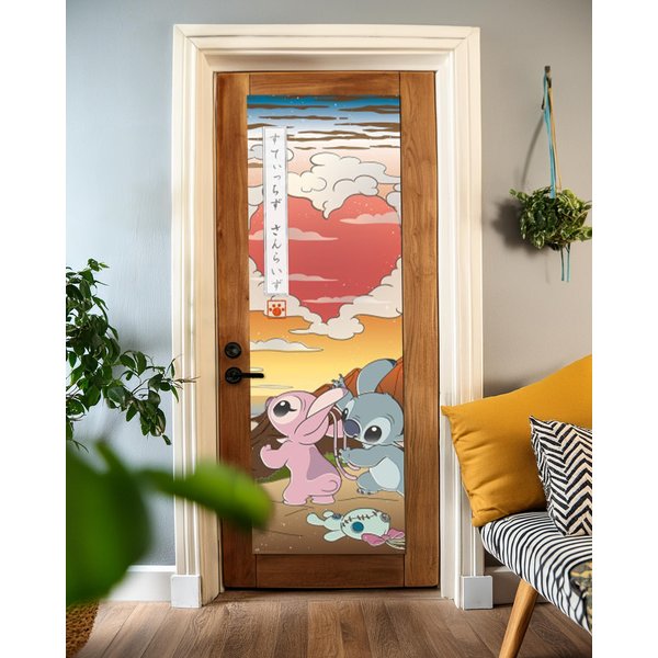 Disney Stitch T&uuml;rposter Japan