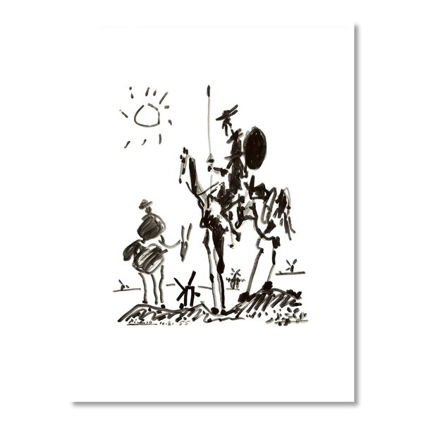 Don Quixote Kunstdruck