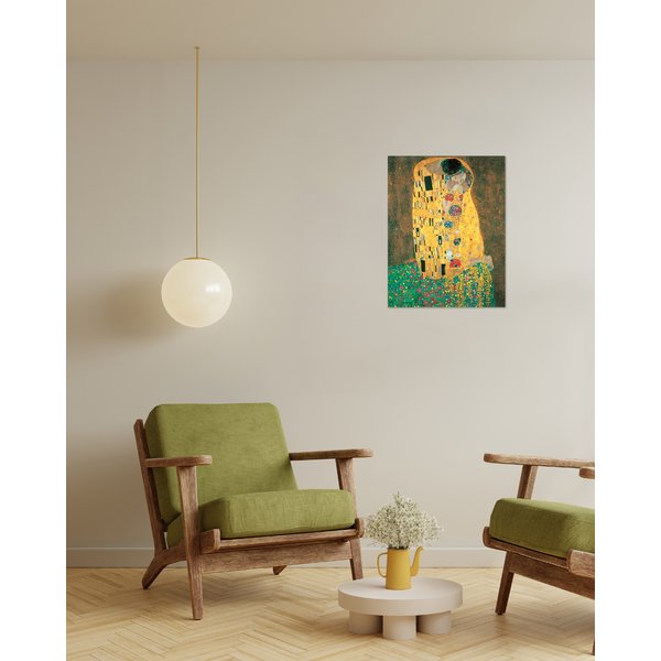 Der Kuss Kunstdruck