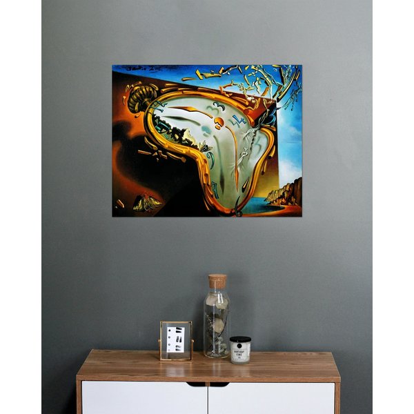 Die weichen Uhren Kunstdruck