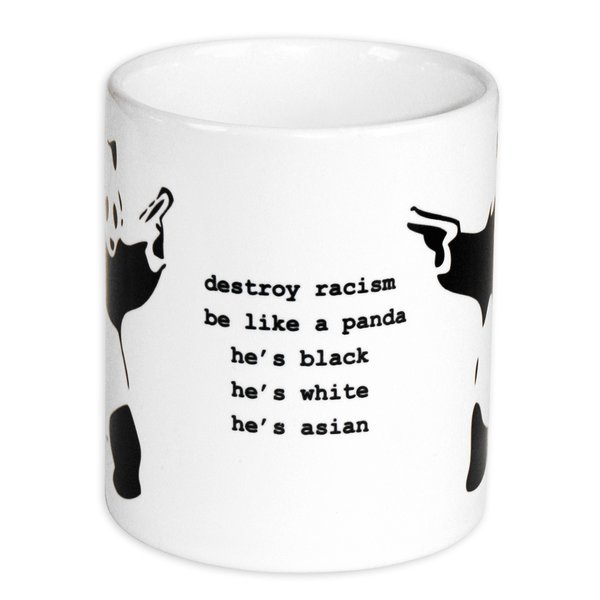 Destroy Racism Tasse