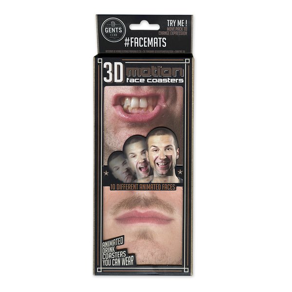 Untersetzer Party Face Mats