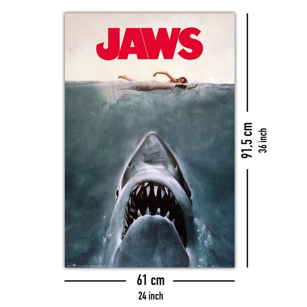 Der Wei&szlig;e Hai Poster Jaws