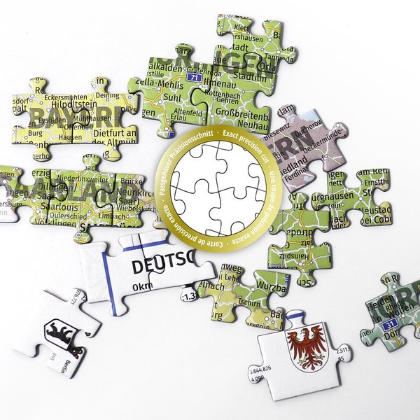 Deutschlandkarte Puzzle