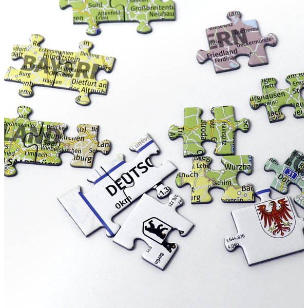Deutschlandkarte Puzzle