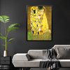 Der Kuss Poster Gustav Klimt