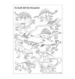 Dinosaurier Poster Din A3