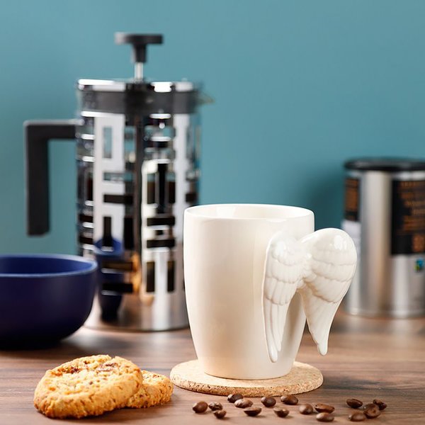 Engel Tasse mit 3D Henkel