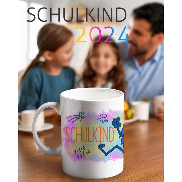Schulkind 2024 Tasse - F&uuml;r die