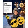Emoji Taschenw&auml;rmer 4er Set