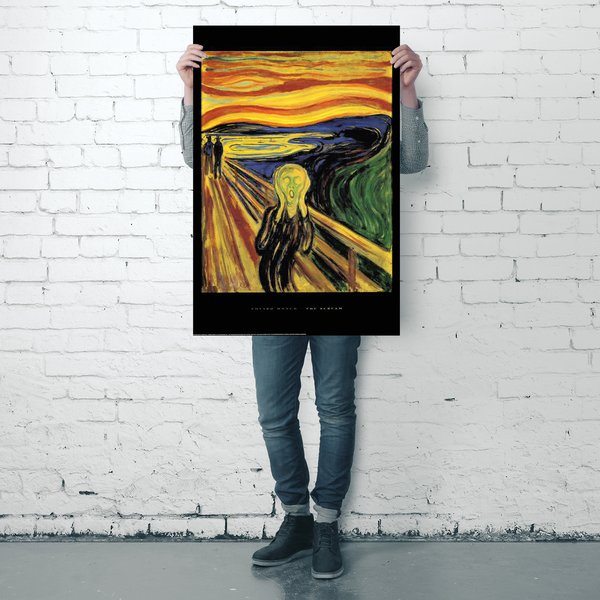 Edvard Munch the Scream Poster