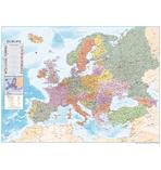 Europakarte XXL Poster Flaggen