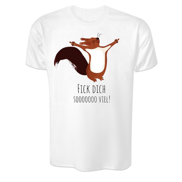 Eichhörnchen T-Shirt Fick dich