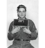 Elvis Presley Poster Mugshot