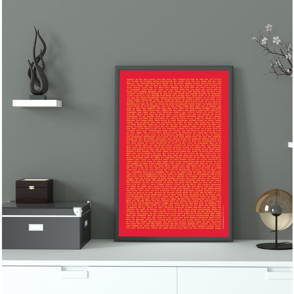 Erziehungsspr&uuml;che Poster