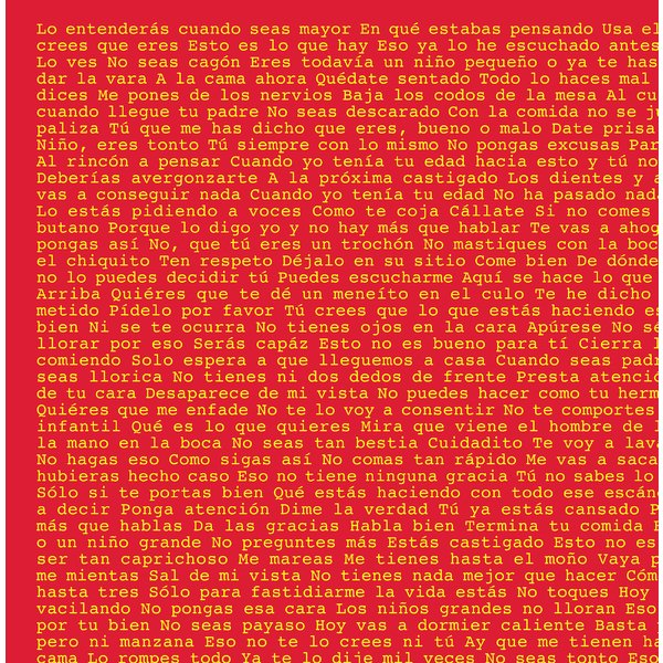 Erziehungsspr&uuml;che Poster