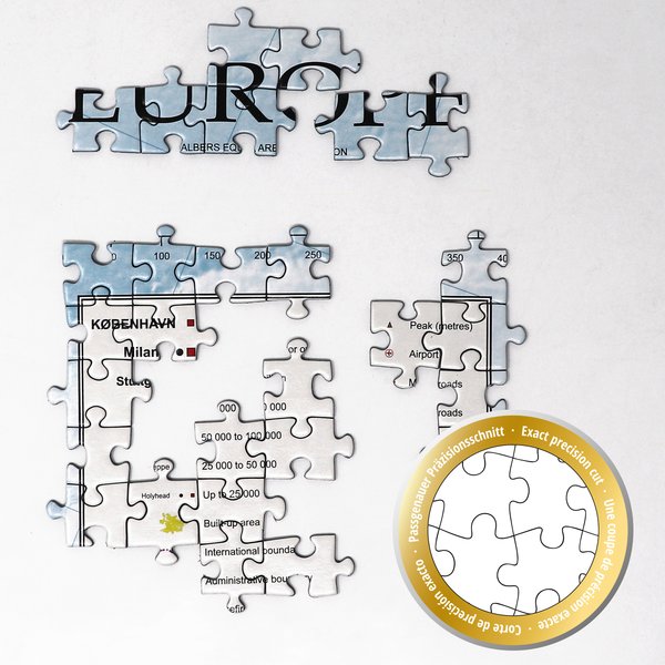 Europakarte Puzzle 2000 Teile