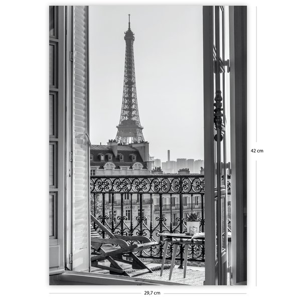 Eiffelturm Kunstdruck Din A3