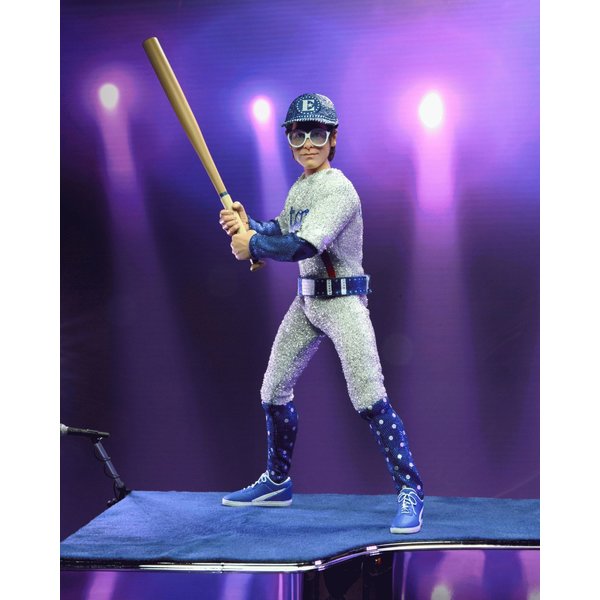 Elton John & Piano Actionfigur