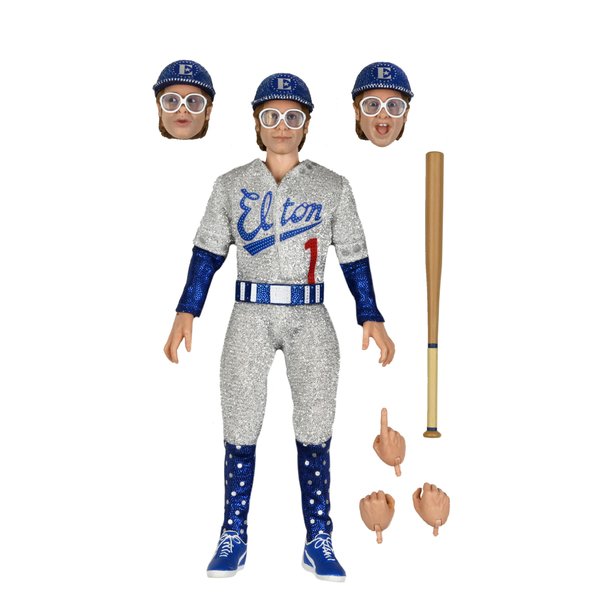 Elton John & Piano Actionfigur