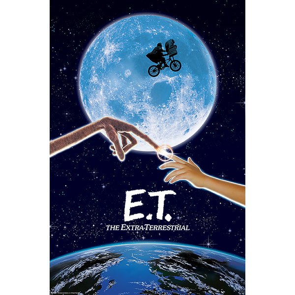 E.T. Poster Der Au&szlig;erirdische